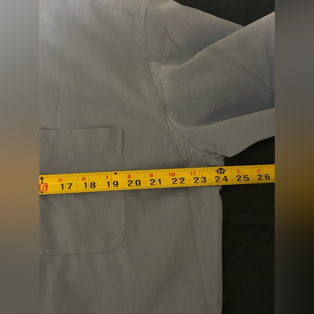 Ermenegildo Zegna French Blue Dress Shirt Men’s 16 41 Neiman Marcus Business - Picture 9 of 13